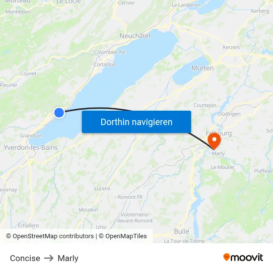 Concise to Marly map