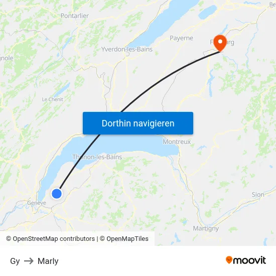 Gy to Marly map