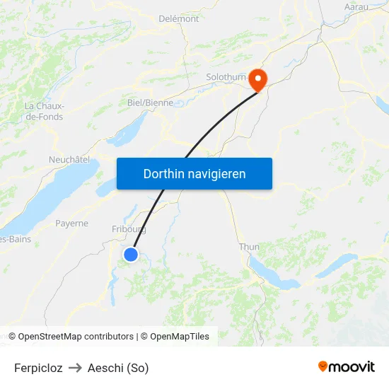 Ferpicloz to Aeschi (So) map