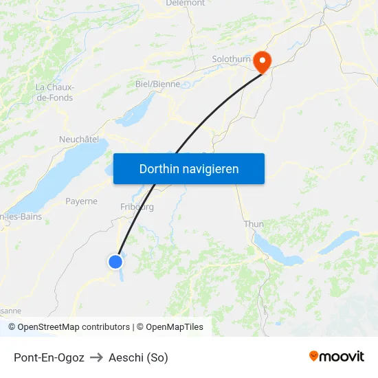 Pont-En-Ogoz to Aeschi (So) map