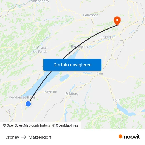 Cronay to Matzendorf map
