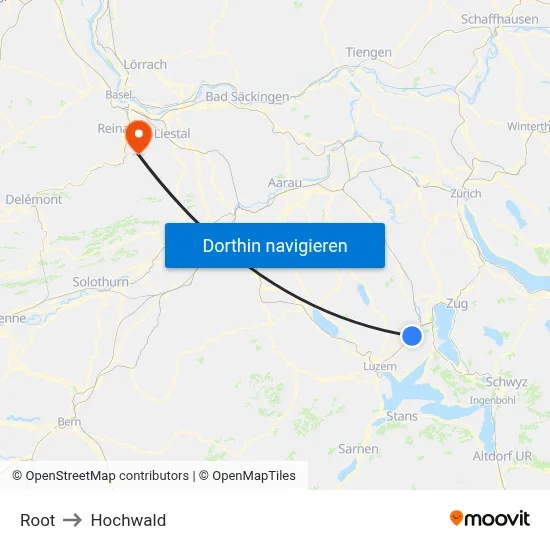 Root to Hochwald map