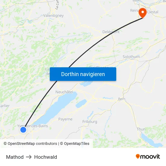Mathod to Hochwald map