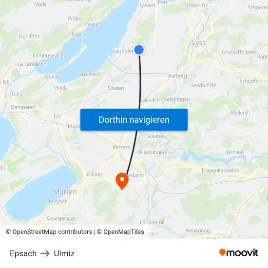 Epsach to Ulmiz map