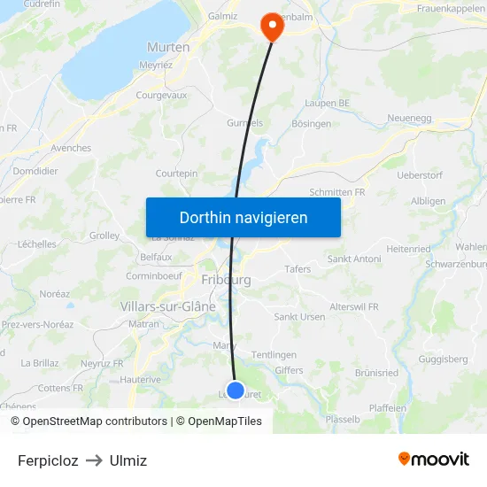 Ferpicloz to Ulmiz map