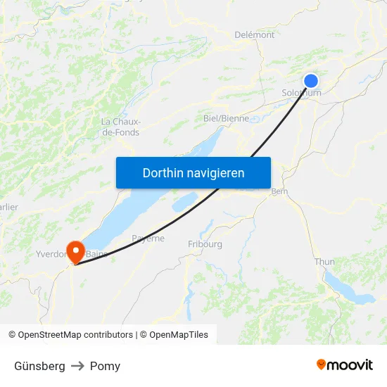 Günsberg to Pomy map