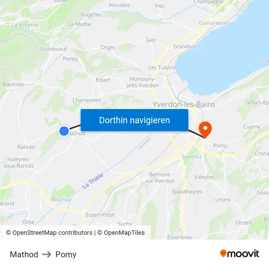 Mathod to Pomy map