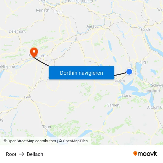 Root to Bellach map