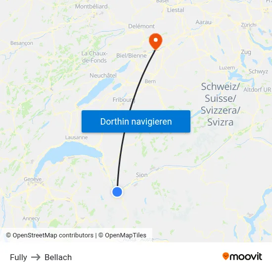 Fully to Bellach map