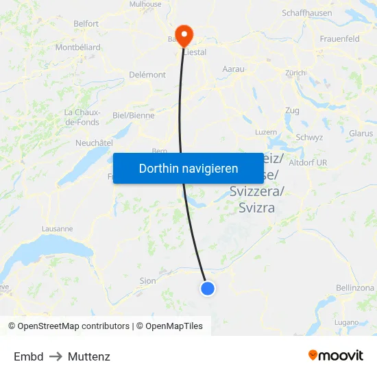Embd to Muttenz map