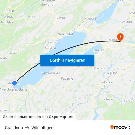Grandson to Wileroltigen map