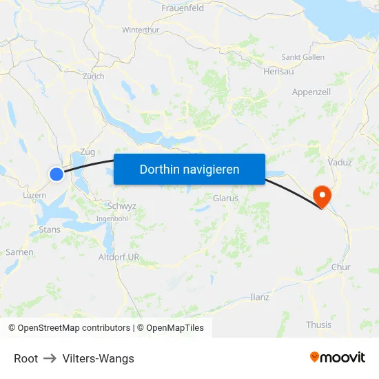 Root to Vilters-Wangs map