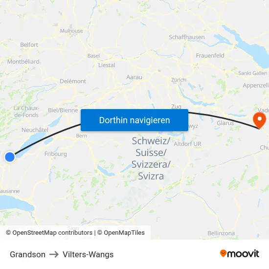 Grandson to Vilters-Wangs map