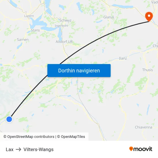Lax to Vilters-Wangs map