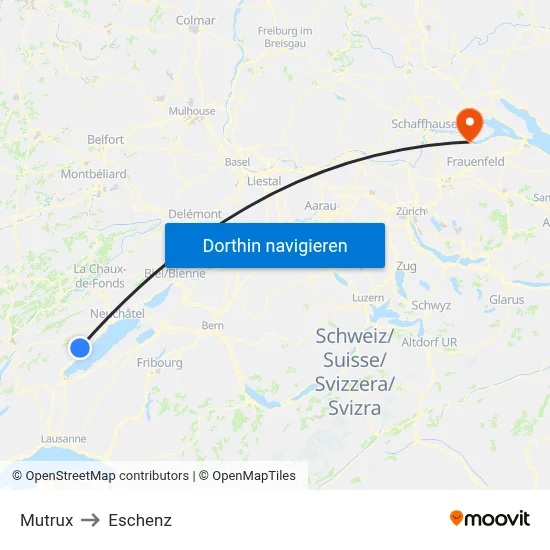 Mutrux to Eschenz map