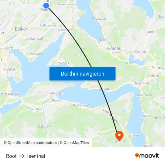 Root to Isenthal map
