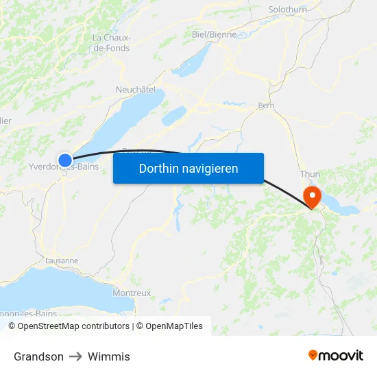 Grandson to Wimmis map