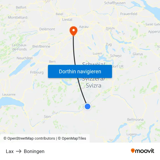 Lax to Boningen map