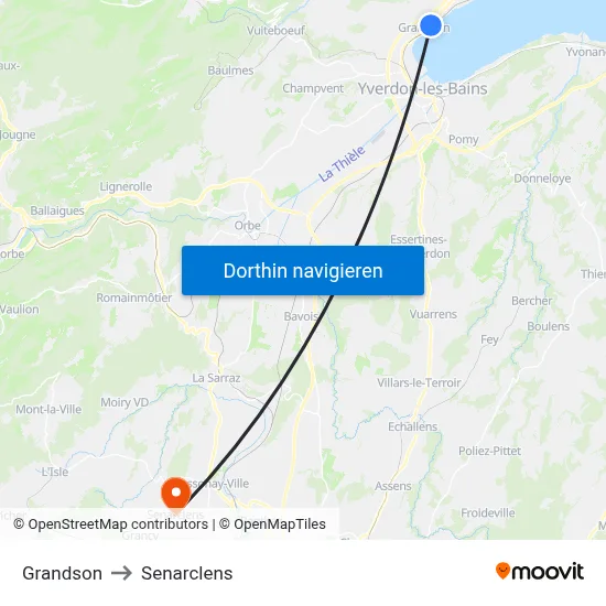 Grandson to Senarclens map