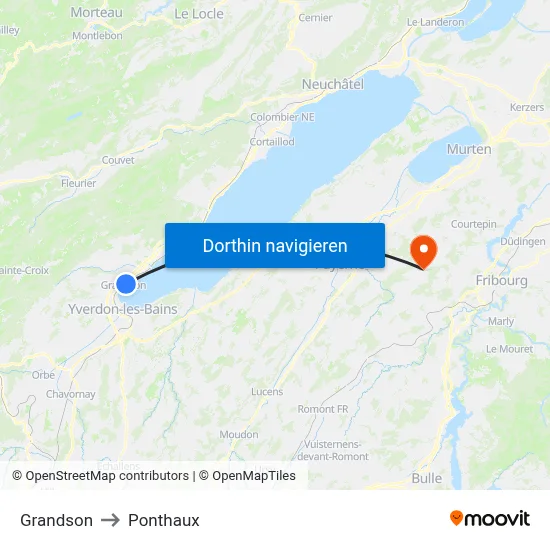 Grandson to Ponthaux map