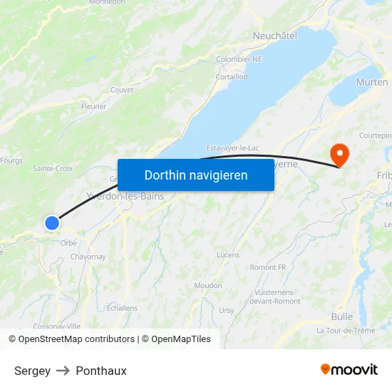 Sergey to Ponthaux map