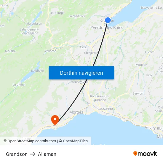 Grandson to Allaman map