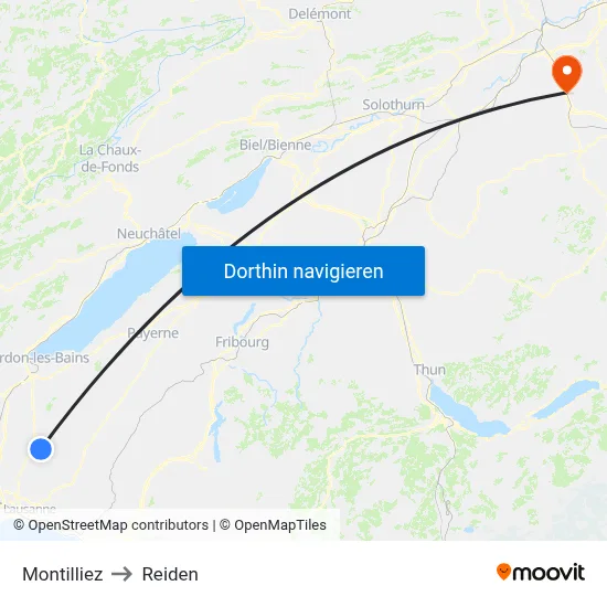 Montilliez to Reiden map