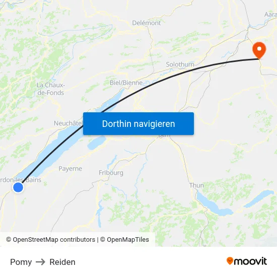 Pomy to Reiden map