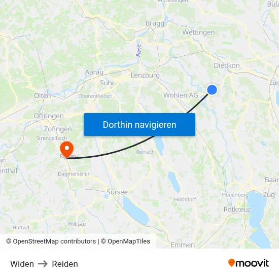 Widen to Reiden map