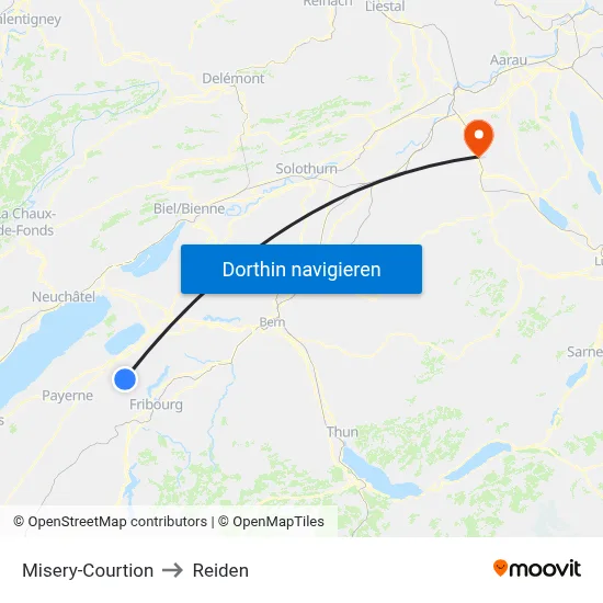 Misery-Courtion to Reiden map