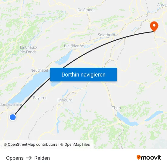 Oppens to Reiden map