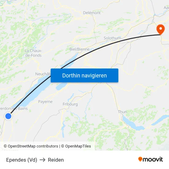 Ependes (Vd) to Reiden map