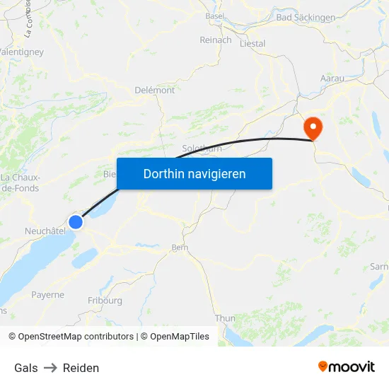 Gals to Reiden map