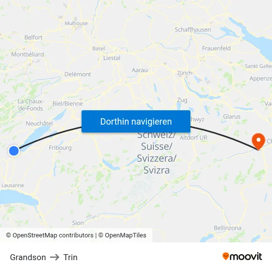 Grandson to Trin map