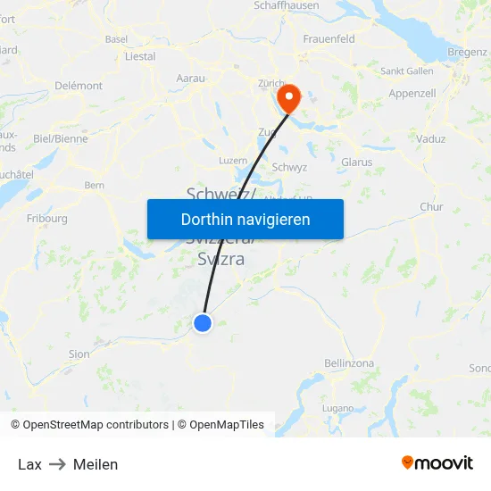 Lax to Meilen map