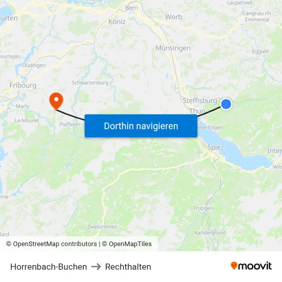 Horrenbach-Buchen to Rechthalten map