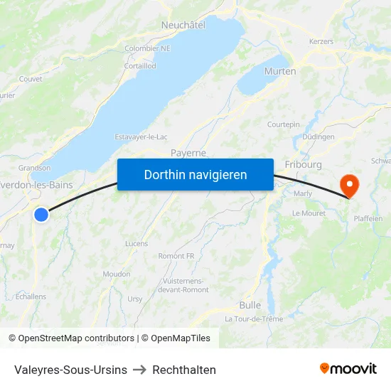 Valeyres-Sous-Ursins to Rechthalten map