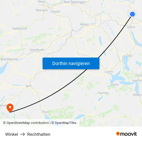 Winkel to Rechthalten map