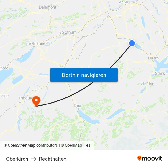 Oberkirch to Rechthalten map
