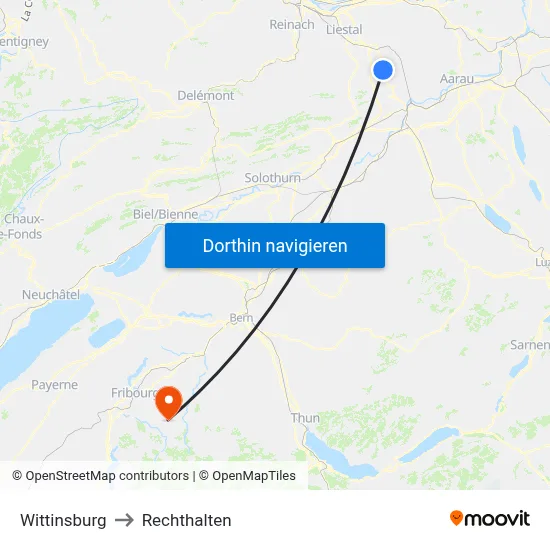 Wittinsburg to Rechthalten map