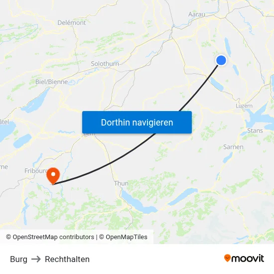 Burg to Rechthalten map