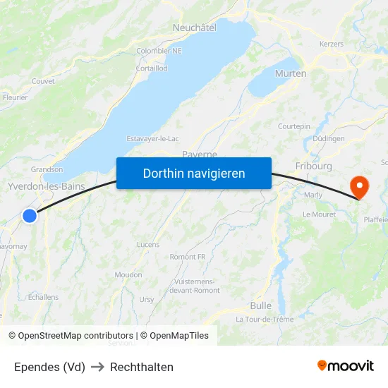Ependes (Vd) to Rechthalten map