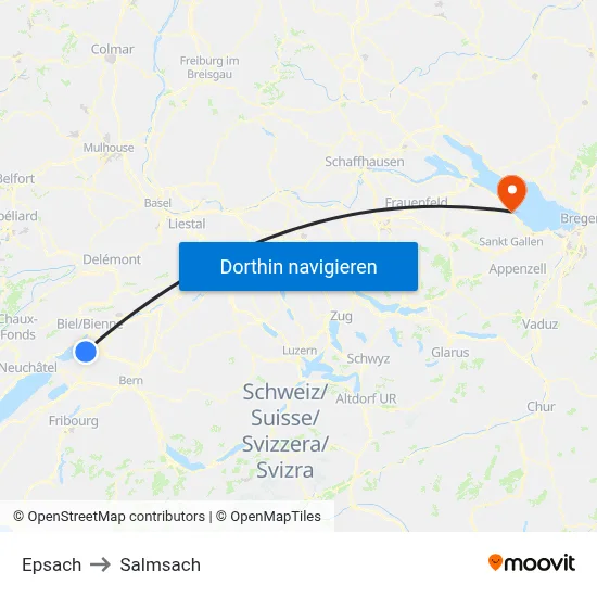 Epsach to Salmsach map