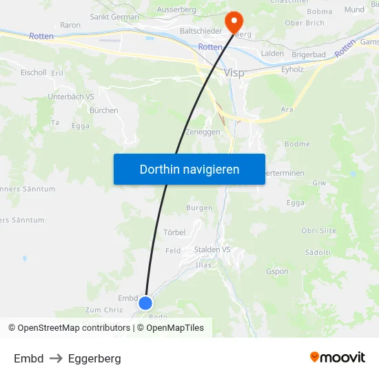 Embd to Eggerberg map