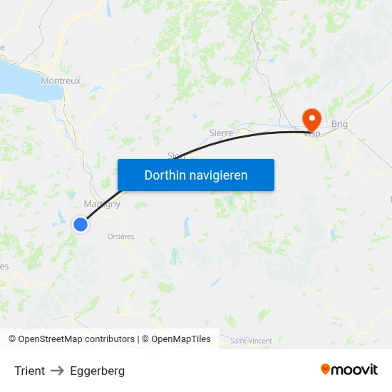 Trient to Eggerberg map