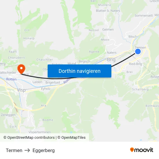 Termen to Eggerberg map