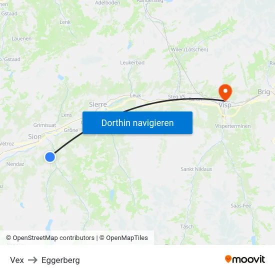 Vex to Eggerberg map