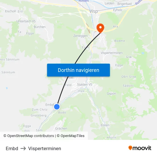 Embd to Visperterminen map