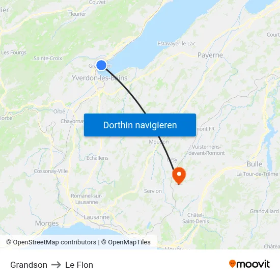 Grandson to Le Flon map