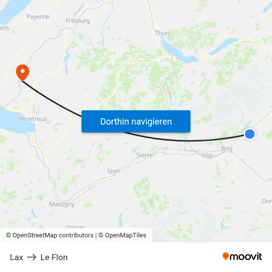 Lax to Le Flon map